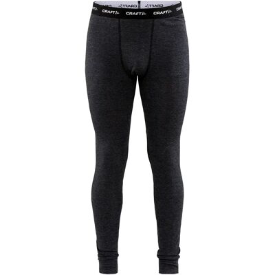 Craft Merinowoll Basisschichthose M - Schwarz Craft Merinowoll Basisschichthose M - Schwarz