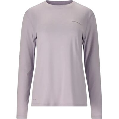 Langarmtrikot für Damen Endurance Alvaly Melange Violet 44 Langarmtrikot für Damen Endurance Alvaly Melange Violet 44