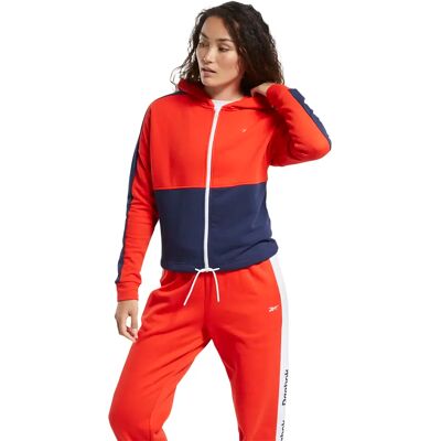 Reebok FT0901 Navy/Blau/Rot Sweatshirt - Ganzjährig Reebok FT0901 Navy/Blau/Rot Sweatshirt - Ganzjährig