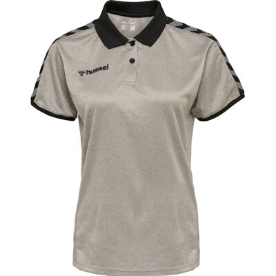 Polo-Shirt Damen Hummel hmlAUTHENTIC Functional Gris M Polo-Shirt Damen Hummel hmlAUTHENTIC Functional Gris M