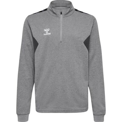 Kinder-Trainingsjacke mit halbem Reißverschluss Hummel Authentic Gris 14 ans Kinder-Trainingsjacke mit halbem Reißverschluss Hummel Authentic Gris 14 ans