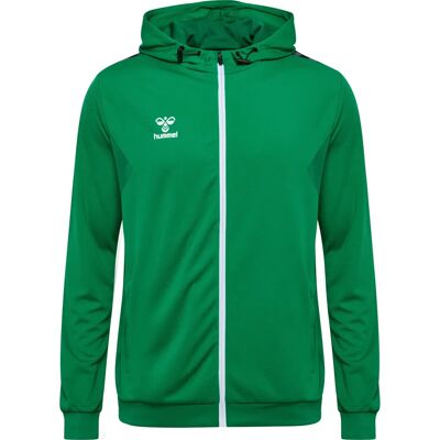 Sweatjacke mit Kapuze und Reißverschluss aus Polyester Hummel Authentic Vert M Sweatjacke mit Kapuze und Reißverschluss aus Polyester Hummel Authentic Vert M