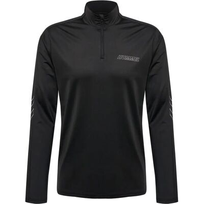 Half Zip Trainingsjacke Hummel Strength PL Noir M Half Zip Trainingsjacke Hummel Strength PL Noir M