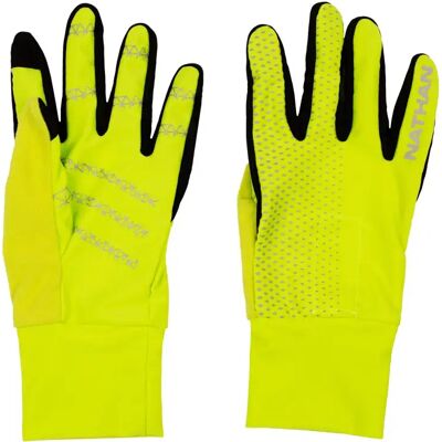 Reflektierende Handschuhe Nathan HyperNight Jaune S Reflektierende Handschuhe Nathan HyperNight Jaune S