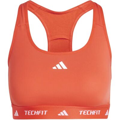 adidas TECHFIT Medium-Support BH - Damen - Rot adidas TECHFIT Medium-Support BH - Damen - Rot