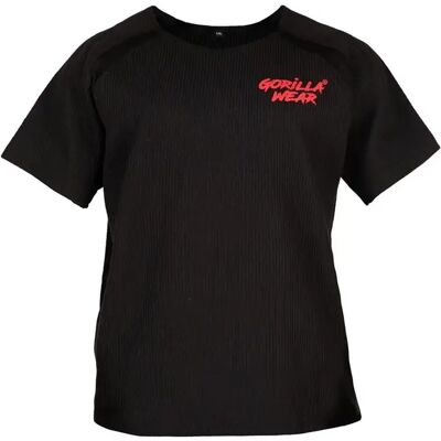 Gorilla Wear Augustine Old School Workout Top - Schwarz/Rot - L/Xl Gorilla Wear Augustine Old School Workout Top - Schwarz/Rot - L/Xl