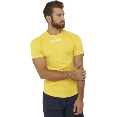 Schlankes Trikot Legea Lipsia Jaune M Schlankes Trikot Legea Lipsia Jaune M