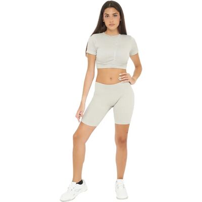 Damen T-Shirt und Radhose Set Legea Way Ride Gris M Damen T-Shirt und Radhose Set Legea Way Ride Gris M