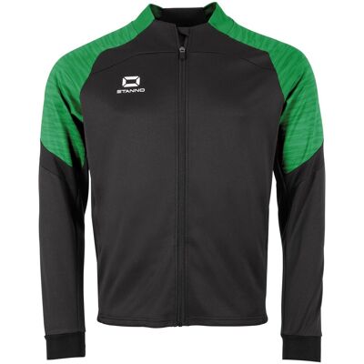 Sweatjacke mit Reißverschluss Stanno Bolt Schwarz S Sweatjacke mit Reißverschluss Stanno Bolt Schwarz S