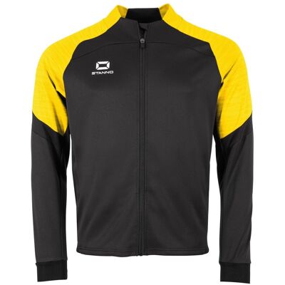 Sweatjacke mit Reißverschluss Stanno Bolt Schwarz S Sweatjacke mit Reißverschluss Stanno Bolt Schwarz S