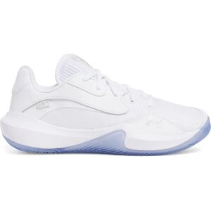 Under Armour Lockdown 7 Low Basketballschuhe - Weiß / Silber - Basketballschuhe Under Armour Lockdown 7 Low Basketballschuhe - Weiß / Silber - Basketballschuhe