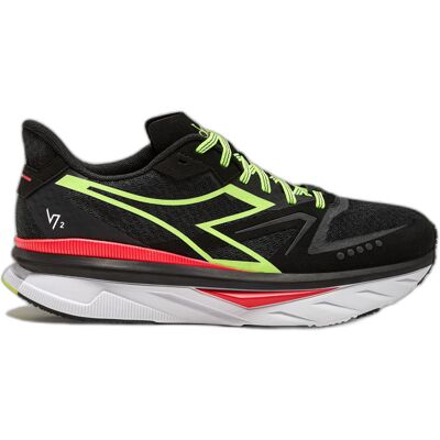 Laufschuhe Diadora Atomo V7000-2 Schwarz 41 Laufschuhe Diadora Atomo V7000-2 Schwarz 41