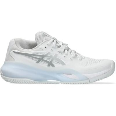 Asics Gel - Resolution X Clay Weiß / Silber Tennisschuhe - Tennis Shoes Asics Gel - Resolution X Clay Weiß / Silber Tennisschuhe - Tennis Shoes