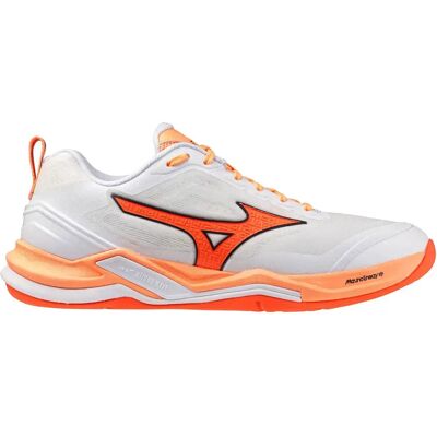 Hallenschuhe Mizuno Wave Stealth Elite Blanc 47 Hallenschuhe Mizuno Wave Stealth Elite Blanc 47