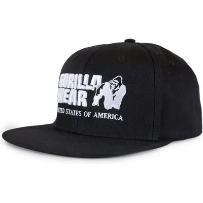 Snapback Cap Gorilla Wear Dothan Noir TU Snapback Cap Gorilla Wear Dothan Noir TU