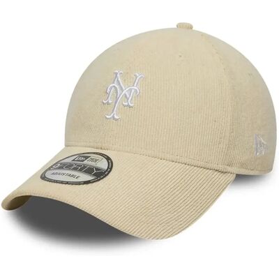 New York Mets Baseball Cap New Era 9Forty Beige TU New York Mets Baseball Cap New Era 9Forty Beige TU