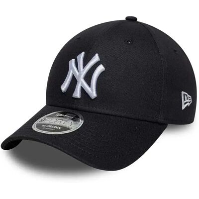 New York Yankees Baseball-Cap New Era 9FORTY MLB Side Script Bleu TU New York Yankees Baseball-Cap New Era 9FORTY MLB Side Script Bleu TU