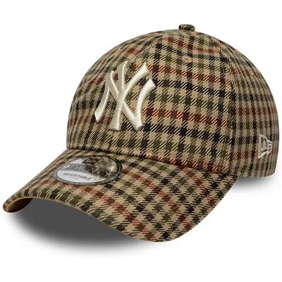 New York Yankees Baseball-Cap New Era Check 9Twenty Beige TU New York Yankees Baseball-Cap New Era Check 9Twenty Beige TU