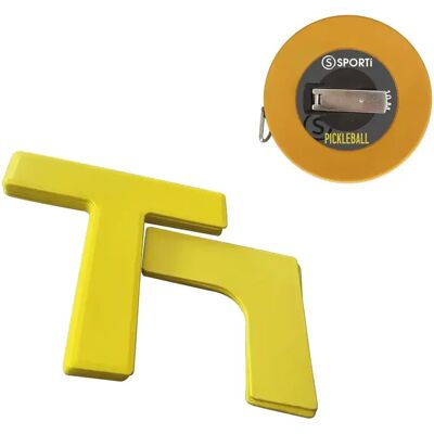 Pickleball Bodenmarkierungs Zubehör Sporti (x8) Jaune TU Pickleball Bodenmarkierungs Zubehör Sporti (x8) Jaune TU