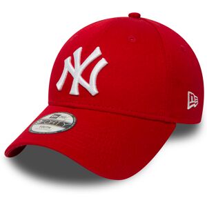 Kappe New Era essential 9FORTY für Kinder New York Yankees Rouge 6/12 Jahre alt