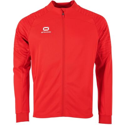 Sweatjacke mit Reißverschluss Stanno Bolt Rot M Sweatjacke mit Reißverschluss Stanno Bolt Rot M