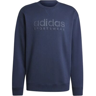 Pullover adidas All Szn Fleece Graphic Bleu L Pullover adidas All Szn Fleece Graphic Bleu L