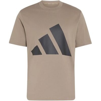T-Shirt adidas Essentials Big Logo Single Beige XS T-Shirt adidas Essentials Big Logo Single Beige XS