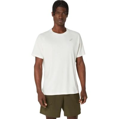 T-Shirt mit Volldruck Asics Top Blanc 2XL T-Shirt mit Volldruck Asics Top Blanc 2XL