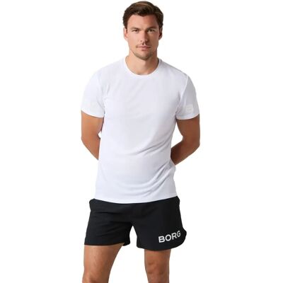 Leichtes T-Shirt Björn Borg Blanc M Leichtes T-Shirt Björn Borg Blanc M