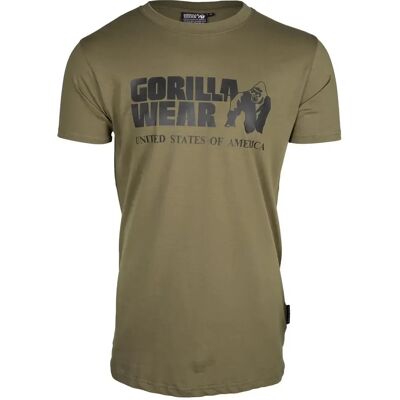 T-Shirt Gorilla Wear Classic Vert 2XL T-Shirt Gorilla Wear Classic Vert 2XL
