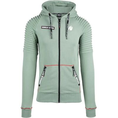 Kapuzenjacke Gorilla Wear Georgia Vert 4XL Kapuzenjacke Gorilla Wear Georgia Vert 4XL