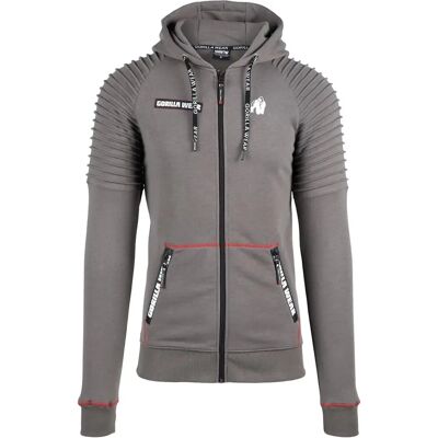 Kapuzenjacke Gorilla Wear Georgia Gris 2XL Kapuzenjacke Gorilla Wear Georgia Gris 2XL