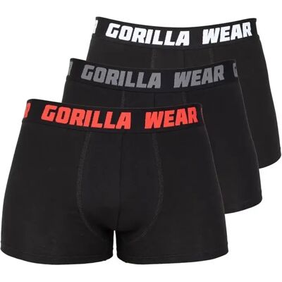 Boxer Gorilla Wear (x3) Noir 4XL Boxer Gorilla Wear (x3) Noir 4XL