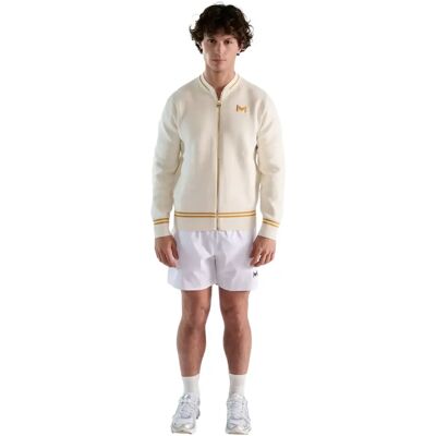 Strickjacke Mouratoglou Apparel Gold Finish Beige M Strickjacke Mouratoglou Apparel Gold Finish Beige M