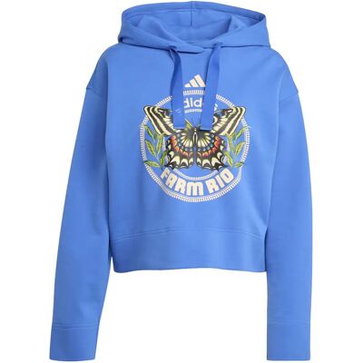 Hoodie Damen adidas X Farm Bleu XL Hoodie Damen adidas X Farm Bleu XL