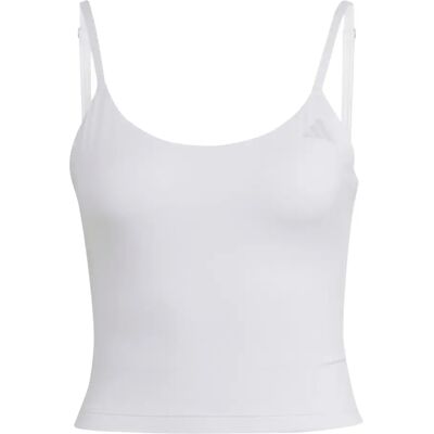 Damen-Top adidas All Me Essentials Blanc XS Damen-Top adidas All Me Essentials Blanc XS