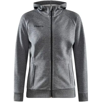 Craft Grau Vollreißverschluss-Hoodie - Sweatshirt Craft Grau Vollreißverschluss-Hoodie - Sweatshirt