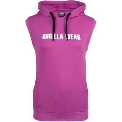 Ärmelloser Hoodie, Damen Gorilla Wear Virginia Rose XS Ärmelloser Hoodie, Damen Gorilla Wear Virginia Rose XS