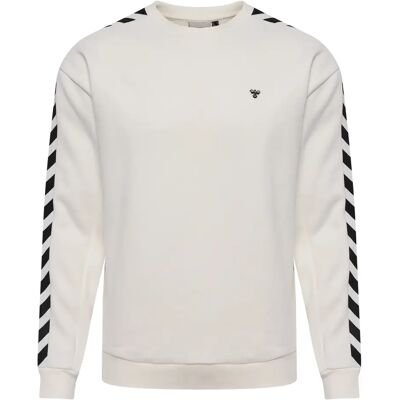 Lockeres Sweatshirt Hummel Archive Blanc M Lockeres Sweatshirt Hummel Archive Blanc M
