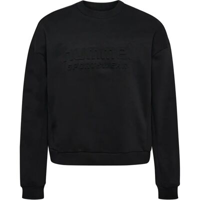 Pullover Hummel Boxy Logo Noir XS Pullover Hummel Boxy Logo Noir XS