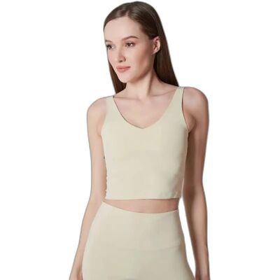Brassière Damen Onamaste Mantra Beige S/M Brassière Damen Onamaste Mantra Beige S/M