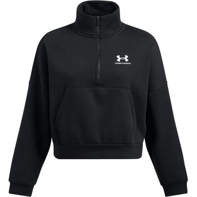 Oversize Frauen-Pullover mit 1/2-Reißverschluss Under Armour Icon Noir L Oversize Frauen-Pullover mit 1/2-Reißverschluss Under Armour Icon Noir L