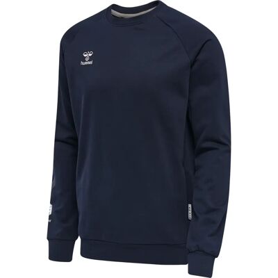 Sweatshirt aus Baumwolle Hummel Move Grid Bleu S Sweatshirt aus Baumwolle Hummel Move Grid Bleu S