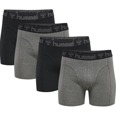 Boxershorts Hummel Marston (x4) Noir S Boxershorts Hummel Marston (x4) Noir S