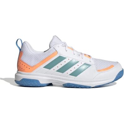 Adidas Weiße Hallenschuhe GX1262 - Damen Indoor Court Schuhe Adidas Weiße Hallenschuhe GX1262 - Damen Indoor Court Schuhe