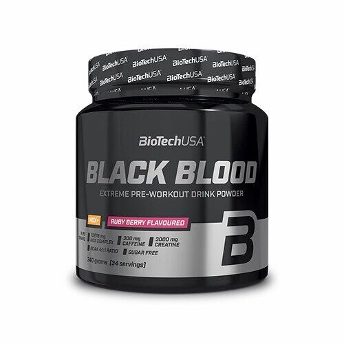 Isotonisches Getränk - ruby berry Biotech USA Black Blood NOX+ Noir TU