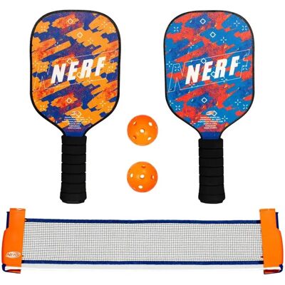 Mini-Kinderset für Tisch-Pickleball Nerf Multicolore 33x6x37 cm Mini-Kinderset für Tisch-Pickleball Nerf Multicolore 33x6x37 cm