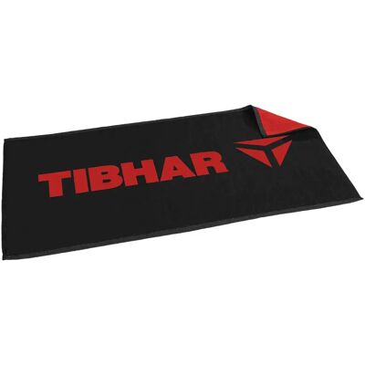 Serviette mit Druck Tibhar Noir 50x100 cm Serviette mit Druck Tibhar Noir 50x100 cm
