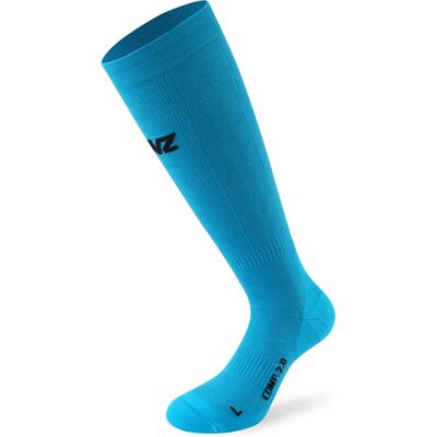 Kompressionsstrümpfe Lenz 2.0 Merino Blau M Kompressionsstrümpfe Lenz 2.0 Merino Blau M