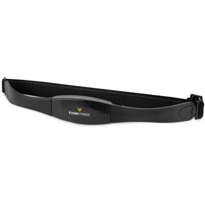 Gürtel mit Herzfrequenzmessung Flow Fitness Noir 37x7x3,5 cm Gürtel mit Herzfrequenzmessung Flow Fitness Noir 37x7x3,5 cm